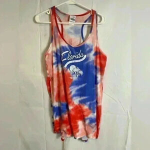 Tie-dye Florida Beach Coverup (Size XL)